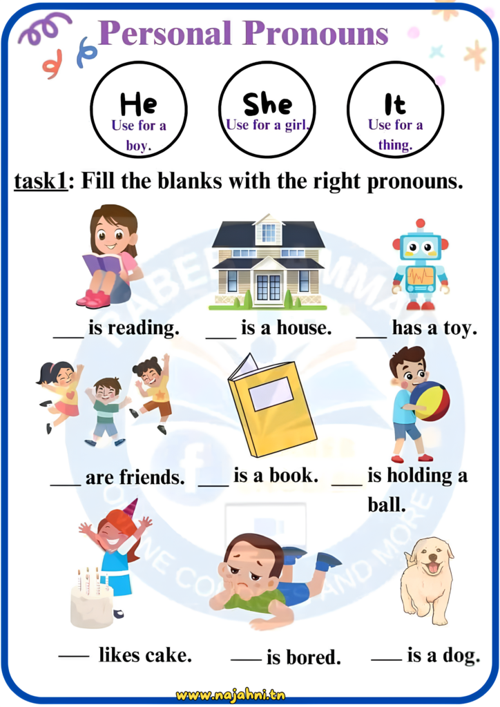 personal pronouns 